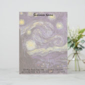 ビンセント・ヴァン・ゴッホ – スターリーナイト レターヘッド (スタンド正面)