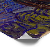 ビンセント・ヴァン・ゴッホ – スターリー・ナイト1889 ポスター (角)