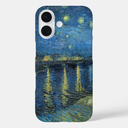 ビンセント・ヴァン・ゴッホ・スターリー・ナイト Case-Mate iPhoneケース (裏面)