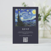 ビンセント・ヴァン・ゴッホ・スター結婚リー・ナイト 出欠カード (スタンド正面)
