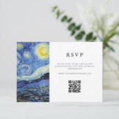 ビンセント・ヴァン・ゴッホ・スター結婚リー・ナイト 出欠カード (スタンド正面)