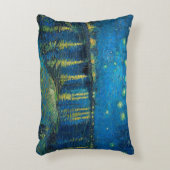 ビンセント・ヴァン・ゴッホ・スター・ナイト・オーバー・ザ・ローネ アクセントクッション (正面(垂直))