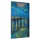 ビンセント・ヴァン・ゴッホ・スター・ナイト・オーバー・ザ・ローネ クリップボード (右)