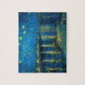 ビンセント・ヴァン・ゴッホ・スター・ナイト・オーバー・ザ・ローネ ジグソーパズル (縦)