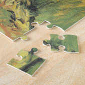 ビンセント・ヴァン・ゴッホ・スティルライフ2つの切り花 ジグソーパズル (側面)