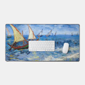 ビンセント・ヴァン・ゴッホ – セイント・マリーズの海景 デスクマット (キーボード&マウス)