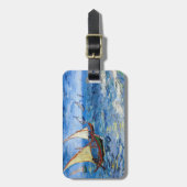 ビンセント・ヴァン・ゴッホ – セイント・マリーズの海景 ラゲッジタグ (正面縦)