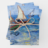 ビンセント・ヴァン・ゴッホ – セイント・マリーズの海景 ラッピングペーパーシート (インサイチュ)
