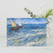 ビンセント・ヴァン・ゴッホ – セイント・マリーズの海景 招待状 (スタンド正面)