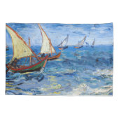 ビンセント・ヴァン・ゴッホ – セイント・マリーズの海景 枕カバー (裏面)