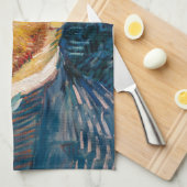 ビンセント・ヴァン・ゴッホ – セルフポートレート キッチンタオル (四つ折り)