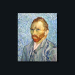 ビンセント・ヴァン・ゴッホ – セルフポートレート キャンバスプリント<br><div class="desc">自己の肖像画/アーティストのポートレート/ヴィンセント・ヴァン・ゴッホによるポートレート・デラルテ1889年</div>