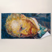 ビンセント・ヴァン・ゴッホ – セルフポートレート ビーチタオル (正面)