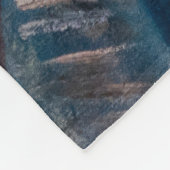 ビンセント・ヴァン・ゴッホ – セルフポートレート フリースブランケット (角)