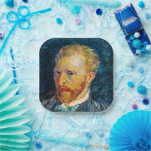 ビンセント・ヴァン・ゴッホ – セルフポートレート ペーパープレート (パーティー)