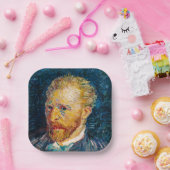 ビンセント・ヴァン・ゴッホ – セルフポートレート ペーパープレート (パーティー)