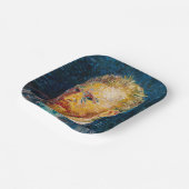 ビンセント・ヴァン・ゴッホ – セルフポートレート ペーパープレート (傾斜あり)