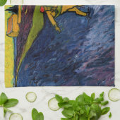 ビンセント・ヴァン・ゴッホ – ソワー：アルル郊外 キッチンタオル (折り畳み)