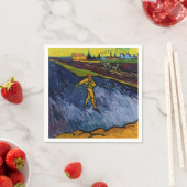 ビンセント・ヴァン・ゴッホ – ソワー:アルル郊外 スタンダードカクテルナプキン (インサイチュ)