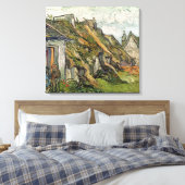 ビンセント・ヴァン・ゴッホ |チャポンバルの茅葺きコテージ キャンバスプリント (インサイチュ (寝室))