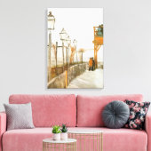 ビンセント・ヴァン・ゴッホ – テラスと展望デッキ キャンバスプリント (インサイチュ (リビング))