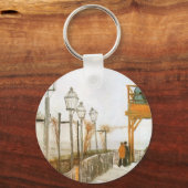 ビンセント・ヴァン・ゴッホ – テラスと展望デッキ キーホルダー (正面)