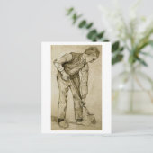 ビンセント・ヴァン・ゴッホ・ディガー ポストカード (スタンド正面)