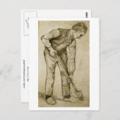 ビンセント・ヴァン・ゴッホ・ディガー ポストカード (正面/裏面)