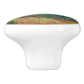 ビンセント・ヴァン・ゴッホ – トワイライトの風景 セラミックノブ (側面)