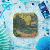 ビンセント・ヴァン・ゴッホ – トワイライトの風景 ペーパープレート (パーティー)