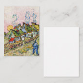 ビンセント・ヴァン・ゴッホ – ハウスと姿 ノートカード (正面/裏面)