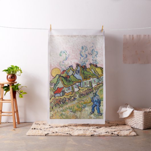 ビンセント・ヴァン・ゴッホ – ハウスと姿 ファブリック (インサイチュ)