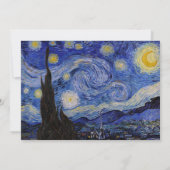 ビンセント・ヴァン・ゴッホ – ハッピーニューイヤー・パッチワーク シーズンカード (裏面)