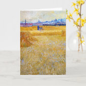 ビンセント・ヴァン・ゴッホ – ハーベスターズ カード (黄色い花)