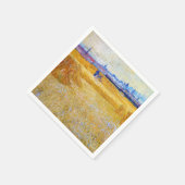 ビンセント・ヴァン・ゴッホ – ハーベスターズ スタンダードカクテルナプキン (角)