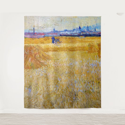 ビンセント・ヴァン・ゴッホ – ハーベスターズ タペストリー (正面)