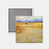ビンセント・ヴァン・ゴッホ – ハーベスターズ マグネット (正面/裏面)