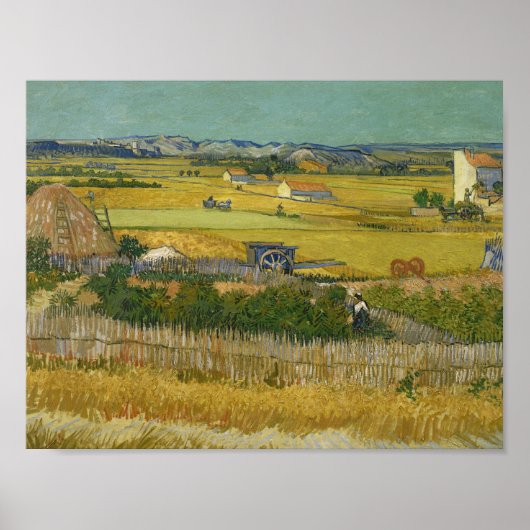 ビンセント・ヴァン・ゴッホ – ハーベスト ポスター (正面)