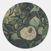 ビンセント・ヴァン・ゴッホ-バラとビートル ラウンドシール (正面)