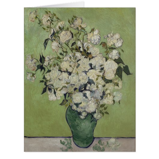 ビンセント・ヴァン・ゴッホ、バラの花瓶、花瓶のバラ (正面)