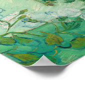 ビンセント・ヴァン・ゴッホ、バラの花瓶、花瓶のバラ ポスター (角)