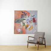 ビンセント・ヴァン・ゴッホ-バラ&アネモネス付き花瓶 タペストリー (インサイチュ(横))