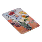 ビンセント・ヴァン・ゴッホ-バラ&アネモネス付き花瓶 マグネット (右側)