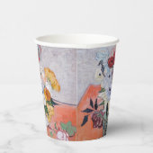 ビンセント・ヴァン・ゴッホ-バラ&アネモネス付き花瓶 紙コップ (右)