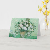 ビンセント・ヴァン・ゴッホ-バラ カード (黄色い花)