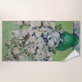 ビンセント・ヴァン・ゴッホ-バラ ビーチタオル (正面)