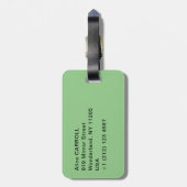 ビンセント・ヴァン・ゴッホ-バラ ラゲッジタグ (裏面縦)