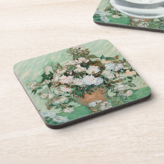 ビンセント・ヴァン・ゴッホ |バラ, 1890 コースター (左側)