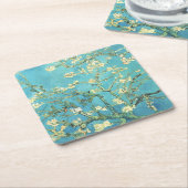 ビンセント・ヴァン・ゴッホ・パープモンアーモンド・ツリー スクエアペーパーコースター (アングル)