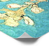 ビンセント・ヴァン・ゴッホ・パープモンアーモンド・ツリー ポスター (角)